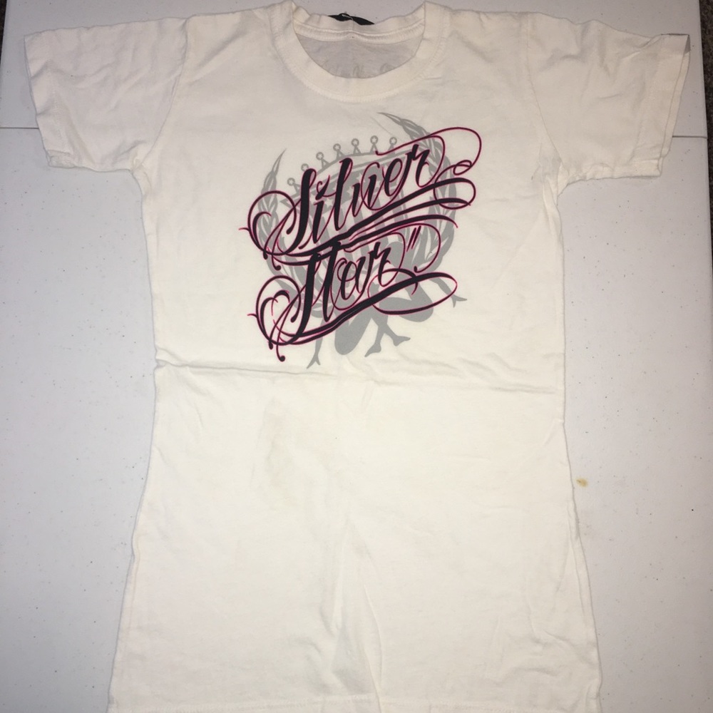 Silverstar Pink & Black Tee